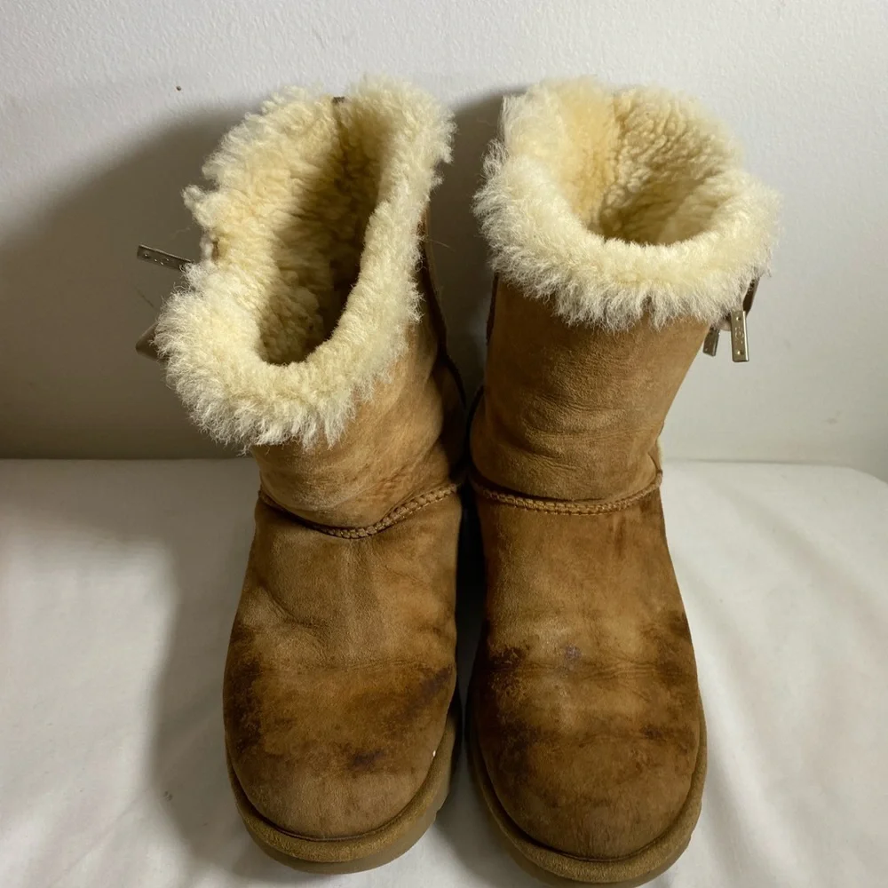 UGG Boots Pala Corset‎ RibbonTan Boots 8